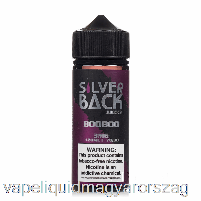 Booboo - Silverback Juice Co. - 120 Ml 6 Mg-os Vape Folyadék